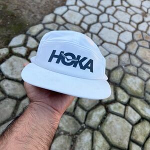 Hoka White Cap